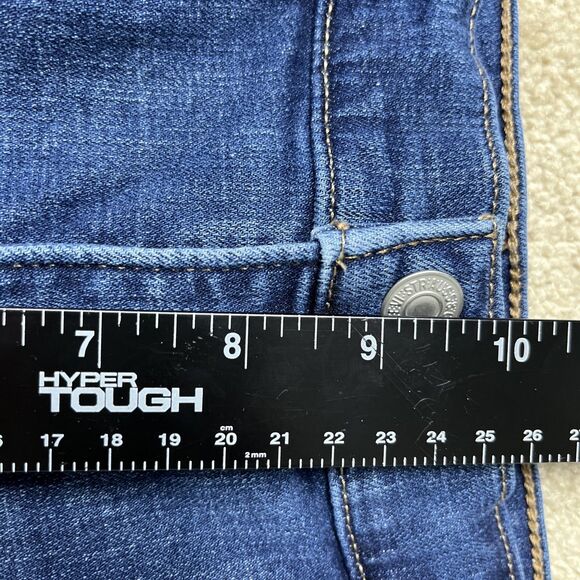 Levi's Classic Bootcut Jeans Women's Size 12 Blue denim‎ Stretch 34x28 - Picture 10 of 13